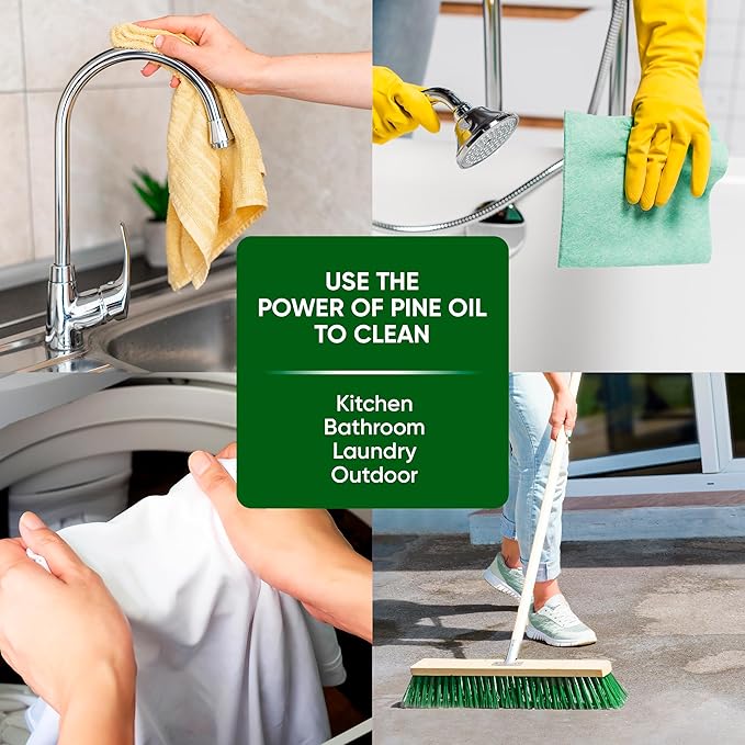 PINALEN 2X Concentrated Multipurpose Cleaner - Fresh Pine Scent - 28 fl oz - All Purpose Cleaner for Kitchen, Bathroom, Laundry, Floors & Outdoors (Pack of 2)