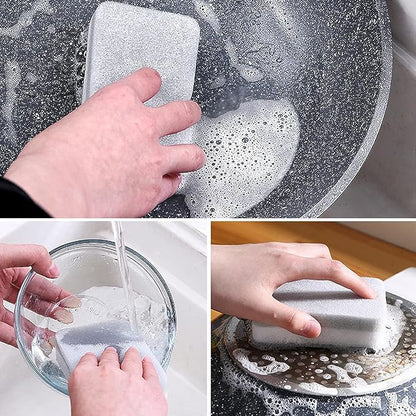 Individually Wrapped Sponges Kitchen Dishwashing Sponge Bulk, Non Scratch Dishes Scouring Pad Dishcloth, Odor-Free Sponge Wipes for Household Cleaning Dishes Travel Apartments - Grey (5000 Pack)