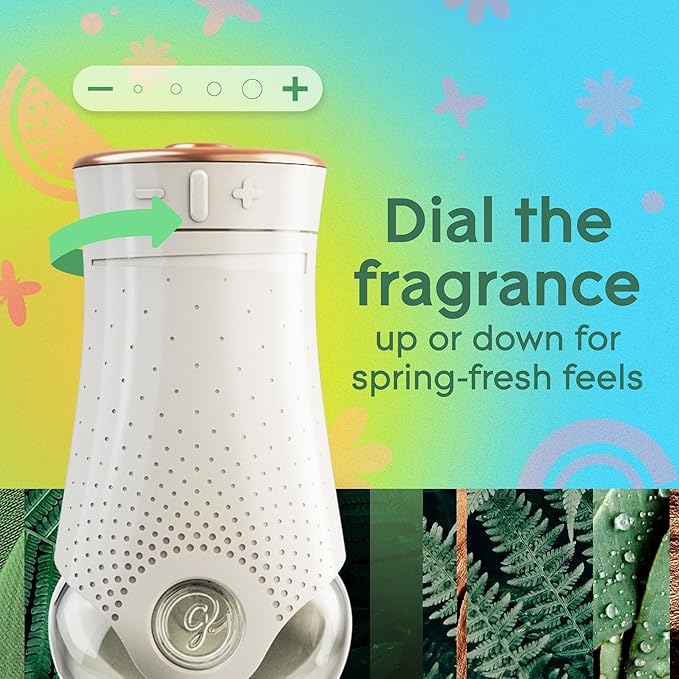 Glade PlugIns Refills Air Freshener, Fresh Confidence, Scented and Essential Oils for Home and Bathroom, 0.67 Fl Oz, 2 Count