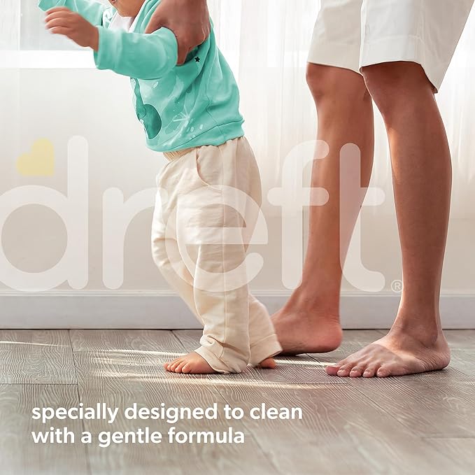 Dreft Stage 2 Active Baby Liquid Laundry Detergent, Helps Remove 99% of Baby Food Stains, 114 loads