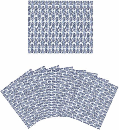 8 Pack Abstract Gradient Kitchen Dish Cloths, Leaves Texture Dishcloths for Kitchen, Reusable Paper Towels, Super Absorbent Quick Drying Washcloths Cleaning Wipes, 6x5 inch