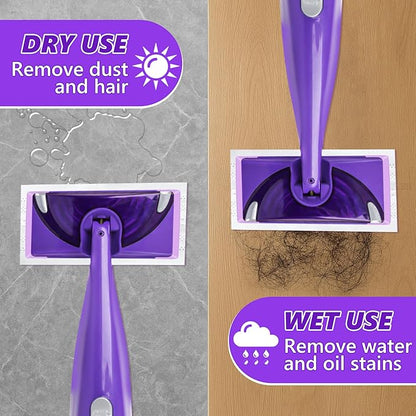 Disposable Mop Pads Refills for Swiffer WetJet Spray Mop - Wet Jet Refill Pads for All Purpose Multi Surface Hardwood Floor Cleaning - Thickened and Super Absorbent - 30 Count