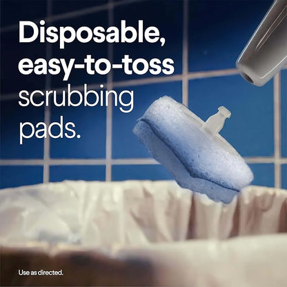 Clorox ToiletWand Disposable Toilet Cleaning System, Spring Cleaning Essential, ToiletWand, Storage Caddy, and 16 Disinfecting ToiletWand Scrubbing Pad Refills