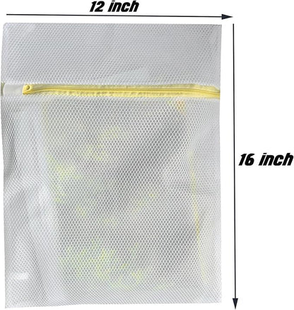 20 Pcs Medium Laundry Bags for Washing Machine, Lingerie Bags for Washing Delicates, Durable Honeycomb Mesh Laundry Bags for Delicates