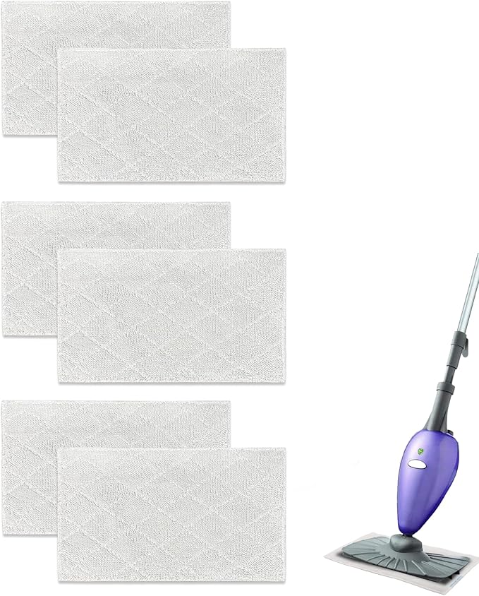 Light n Easy Steam Mop Pads Replacement for OApier S5 and SENMO Steam Mop Floor Cleaning Cloths Compatible with Light 'N' Easy S3601 S3101 S7326 7688ANB 7688ANW 7618ANB 7618ANW S6 S15 S1 S4 S5 S12