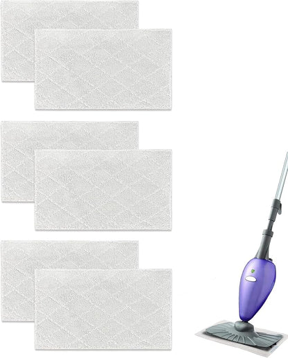 Light n Easy Steam Mop Pads Replacement for OApier S5 and SENMO Steam Mop Floor Cleaning Cloths Compatible with Light 'N' Easy S3601 S3101 S7326 7688ANB 7688ANW 7618ANB 7618ANW S6 S15 S1 S4 S5 S12