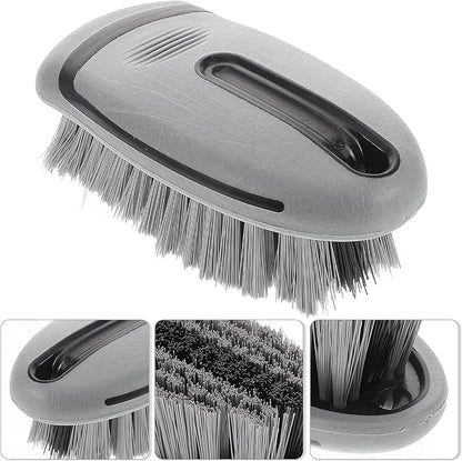 Car Interior Cleaning Brush Small Scrub Brush for Cleaning Carpets for Car Upholstery and Home Use