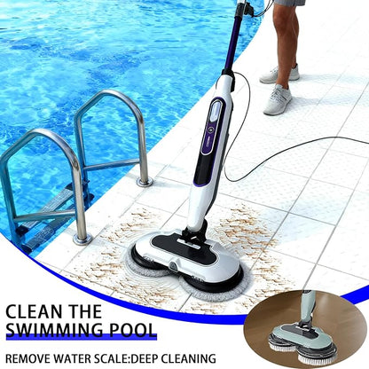 Steam Mop Replacement Pads for Shark S8201 S8002BRN S7001 S7201 S7000AMZ S7000 S7005 S7020 S7001C Steam Mop Brush, Steam & Scrub All-in-One Scrubbing and Sanitizing, Dirt Grip Scrub Washable Pad/Brush