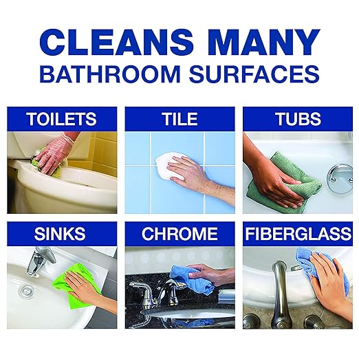 Comet Disinfecting-Sanitizing Bathroom Cleaner, One Gallon Bottle, Case of 3