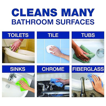 Comet Disinfecting-Sanitizing Bathroom Cleaner, One Gallon Bottle, Case of 3