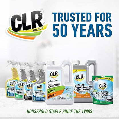 CLR Brands® Garbage Disposal Foaming Cleaner combines a powerful fast-dissolving formula with a fresh, clean-scented pod to safely clean and remove disposal odors without scrubbing. Use weekly.