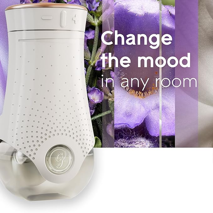 Glade PlugIns Refills Air Freshener, Scented and Essential Oils for Home and Bathroom, Lavender & Vanilla , 1.34 Fl Oz, 2 Count (Pack of 1)