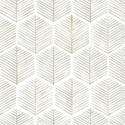Modern Peel and Stick Wallpaper 17.3''×393'' Self Adhesive Wallpaper Boho Contact Paper Beige and White Geometric Wall Paper Removable Decorative Wallpapers for Bedroom Bathroom Cabinets Decor Vinyl