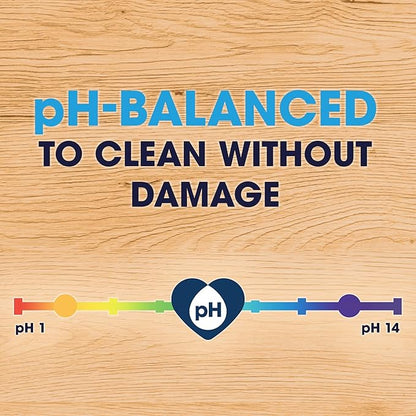 Pledge pH-Balanced Multisurface Spray, Gently Clean 101 Surfaces, Remove Dust and Messes, No Residue - Rainshower Scent, 9.7oz