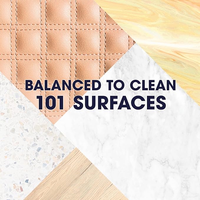 Pledge pH-Balanced Multisurface Spray, Gently Clean 101 Surfaces, Remove Dust and Messes, No Residue - Rainshower Scent, 9.7oz (Pack of 12)