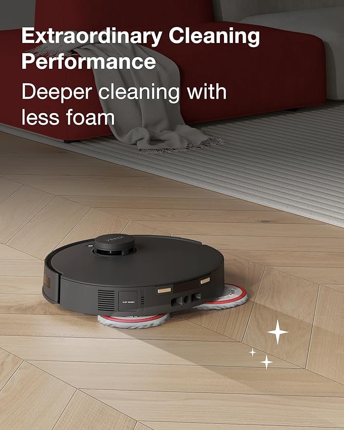 Yeedi Cleaning Solution (1L) Compatible with S20/S16/S14/M14/M12/C12 Series Robotic Vacuum Cleaner, Include Cleaning Solution (1L) (1pc)