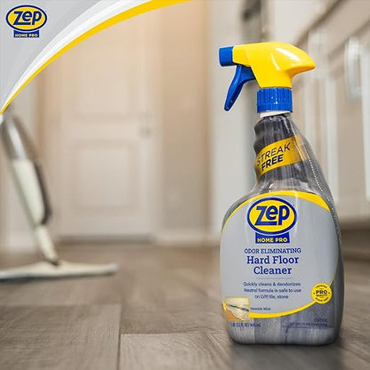 Zep Home Pro Odor Eliminating Hard Floor Cleaner 32oz (Pack of 1) R61206 - Remove dirt, odors, and grime from hardfloors with our quick-drying and streak-free formula