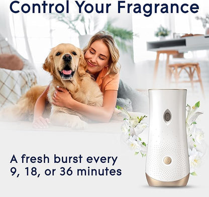 Glade Automatic Spray Refill, Pet Fresh Scent, Scented Air Freshener for Home and Bathroom, 6.2 Oz, 2 Count