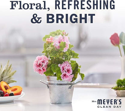 Mrs Meyers Clean Day Room Freshener - Geranium,8 Fl Oz (Pack of 6)