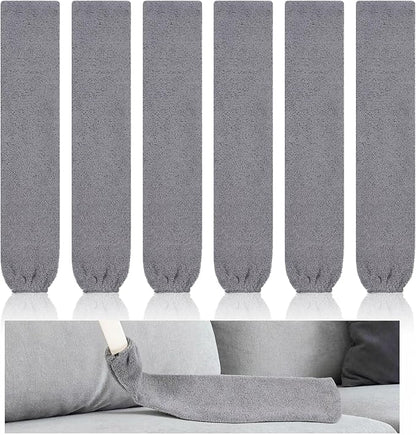 6pcs Gap Duster Covers Retractable Gap Dust Cleaner Cloth Flexible Refill Microfiber Cleaner Covers Reusable Washable Gap Dusting Cloth for Cleaning Under Refrigerator Sofa Couch Bed Furniture