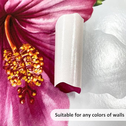 Large Peel and Stick Floral Bouquet Wall Decals Flowers Wall Stickers for Living Room Bedroom Accent Wall Decor, 14 PCS Tropical Garden