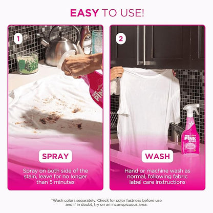 Stardrops - The Pink Stuff - The Miracle Laundry Oxi Stain Remover Spray 500ml