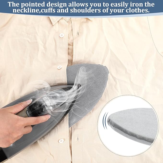 Steamer mitt Glove, Garment Steamer Ironing Glove with Finger Loop Anti Steam Gloves Board Heat Resistant Ironing Mitt for Handheld Garment Accessories for Clothes(Style A)