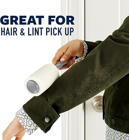 Scotch-Brite Lint Roller, Works Great On Pet Hair, 2 Rollers, 56 Sheets Per Roller, 112 Sheets Total