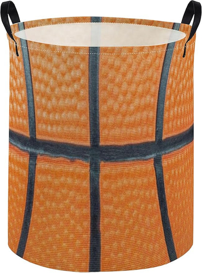 Kids Laundry Basket Basketball Hamper for Nursery Boys Hamper Cute Kids Storage Bin Room Decor for Home(Basketball)