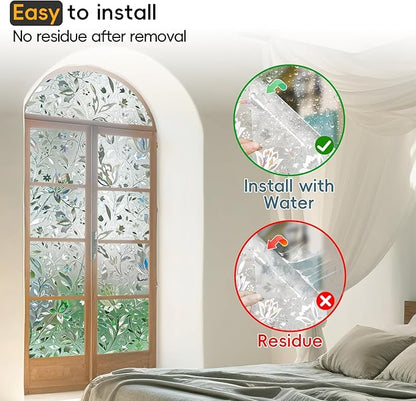 Window Privacy Film 17.5 inch by 78.74 inch