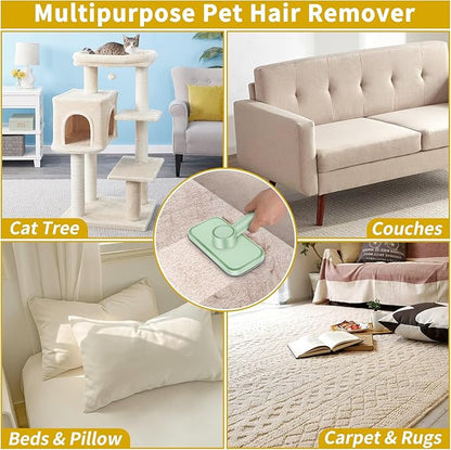 Pet Hair Remover – Reusable Lint Remover for Dog and Cat Hair Electrostatic Lint Brush Magic Pet Hair Removal Tool for Clothes, Couch, Carpet, Car, Rugs, Bedding, Fabric Furniture