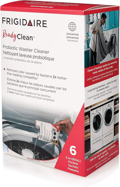 FRIGIDAIRE 10FFPROL02 ReadyClean Washer Washing Machine Cleaner, 6 Count