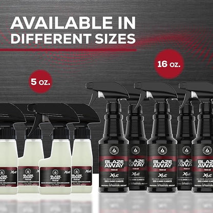 Blaze Away Commercial Air Freshener & Odor Eliminator for Strong Odor - Industrial-Grade Room Spray & Room Deodorizer for Home, Car, Smoke & Pet Odors - Long-Lasting Odor Absorber, Room Fresheners