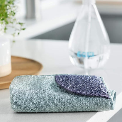 E-Cloth Kitchen Microfiber Cleaning Cloths, Single Pack, Green