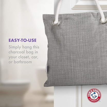 Arm & Hammer For Pets Air Care Calming Bamboo Charcoal Air Purifying Bag, Lavender Vanilla Scent - Odor Absorbing Charcoal Bag - Easy Pet Odor Eliminator for Pet Households, 17.6 Oz