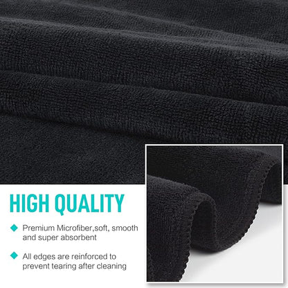 SINLAND Microfiber Gym Towels Super Absorbent Compact Travel Workout Towel Quick Dry Camping Sweat Towel for Sports Beach Swimming Backpacking Hiking and Yoga Men Women 16 Inch X 32 Inch