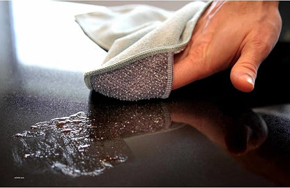 E-Cloth Home Cleaning Set, Premium Microfiber Cleaning Cloth, Household Cleaning Tools & Supplies for Dusting, Bathroom, Kitchen & Cars, Washable & Reusable, 100 Wash Guarantee, 8 Piece Set