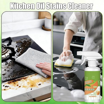 Kitchen Appliance Cleaner Spray, 300ml Household Appliances Cleaner for Household Appliances, Multi-Purpose Cleaner for Hood, Oven, Stove & More