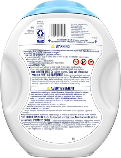 Tide PODS Free & Gentle Laundry Detergent Soap Pacs, 102 Count, Tide PODS Laundry Detergent, Laundry Detergent Pacs, Laundry PODS Detergent