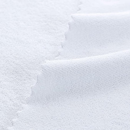 Arkwright Smart Rags Microfiber Cleaning Cloths, Pack of 50 in a Box, Lint Free 215 GSM Reusable Towels for Auto, Office and Household Cleaning, 16 x 16 in, White