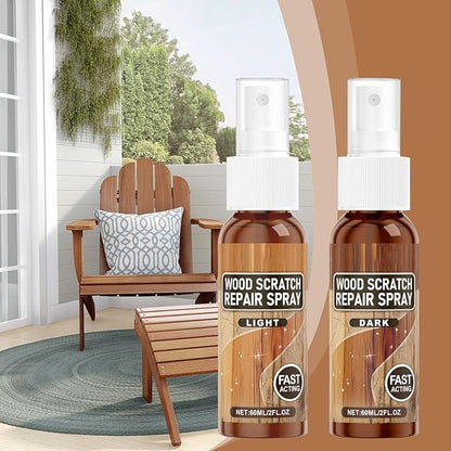 Instant Fix Scratch Remover - Wood Scratch Repair Spray, Quick Solution | Powerful Floor Polish and Restorer Enhancing Natural Shine, Eliminating Scratches and Creating A Protective Barrier