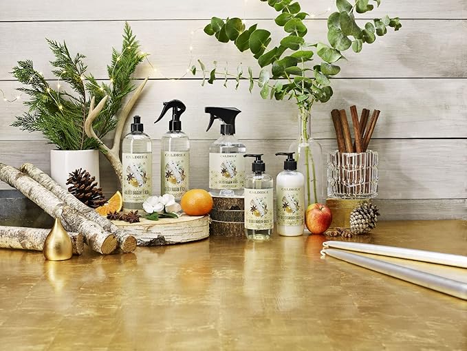 Caldrea Hand Wash Soap, Aloe Vera Gel, Olive Oil And Essential Oils To Cleanse And Condition, Gilded Balsam Birch, 10.8 Fl Oz