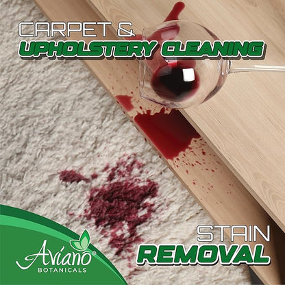 Aviano Botanicals Multi-Purpose Enzyme Cleaner, Made in USA – (1 Gallon) Safe, Pet & People Friendly, Eco-Friendly Solution for Pet Mess, Odor, Carpet, Upholstery, Drain, Bathroom & Floor Cleaning