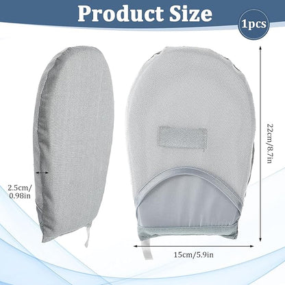 Steamer mitt Glove, Garment Steamer Ironing Glove with Finger Loop Anti Steam Gloves Board Heat Resistant Ironing Mitt for Handheld Garment Accessories for Clothes(Style B)