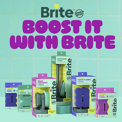 Brite by Scotch-Brite Refill Scrubbers, 2 Pack
