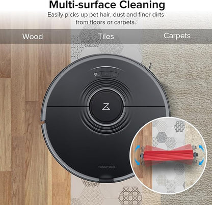 roborock Rubber Main Brush Replacement Q Revo Series, S7 Max Ultra, QV 35A, Q7 Series Robot Vacuum