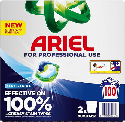 Ariel Professional Liquipods All in One Regular 2x50 Pods (Pack of 100) C010440