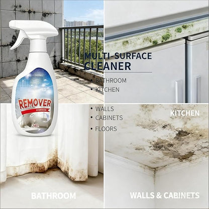 Highly Effective Removal Spray, Wall Cleaner for Painted Walls, Multi-Surface Cleaning Solution, Dust and Stain Remover for Wood, Tile, Fabric, Bathrooms, Kitchens (2Pcs)