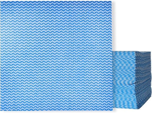 Disposable Dish Cloths Disposable Cleaning Towels 50 Pack Heavy Duty Reusable Disposable Kitchen Cleaning Cloths for Kitchen, Bathroom, Household Cleaning