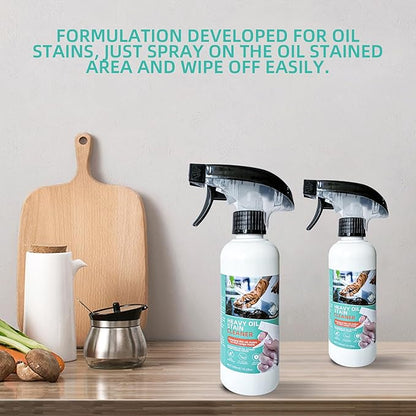 Heavy Duty Cleaner and Polish, Sciasi Kitchen Cleaner, Non-Scratch, All Purpose Cleaning Spray For Range Hoods, Countertops, Ovens, and Appliances, 3PCS
